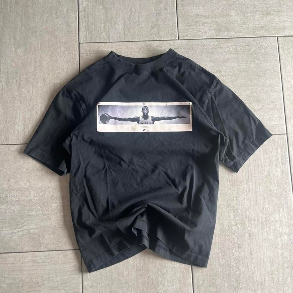 Jordan Wings Michael Jordan Graphic T-Shirt Black Mens Small SH0289